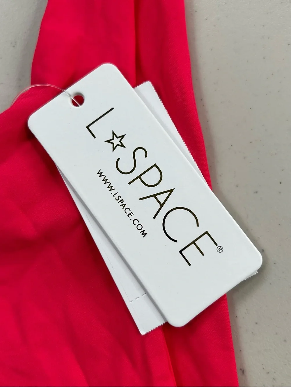 L*Space Cabana Bikini Bitsy Bottom in Lipstick Red Size XS New